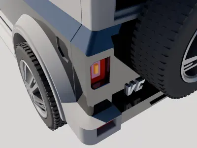 mahindra thar 3d model 3D print model