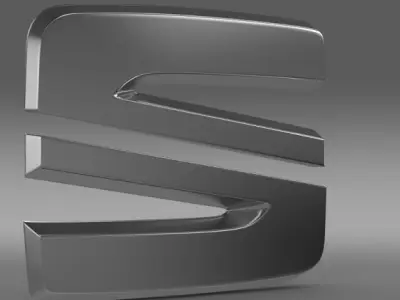 Seat new 3d logo 3D model