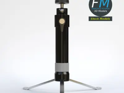 Tabletop camera tripod 3D model