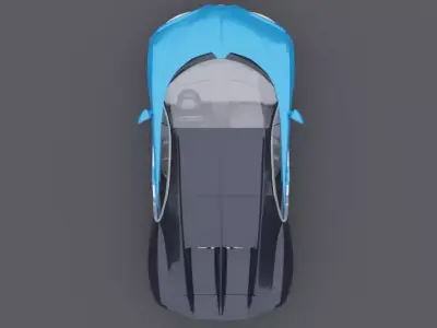 Bugatti Chiron 3D model