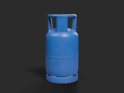 Indonesian LPG -12 kg  Low-poly 3D model