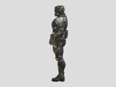 Nanocell suit rebel 3D model
