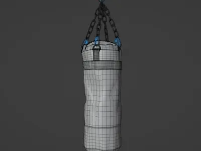 Boxing Bag 3D model get