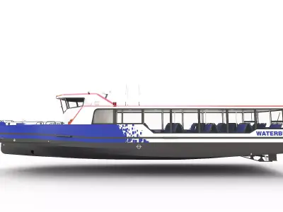 WaterBus ferries 3D model