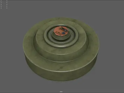 TM 62 mine 3D model