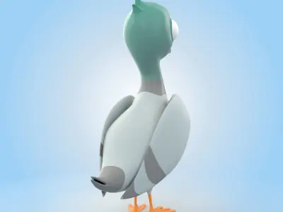 Pigeon 3D model