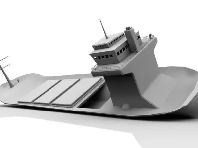 Tanker Wreck 3D model