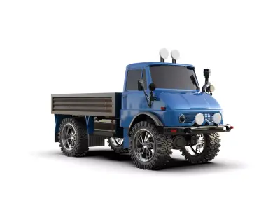 MERCEDS BENZ UNIMOG 416 -1979 TRUCK 3D print model