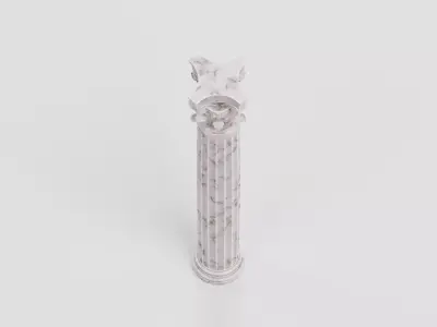 Corinthian Column V1 - Ornate Classical Pillar 3D model
