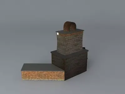 The Puckett fireplace Free 3D model
