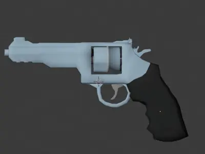 Revolver Free 3D model buy