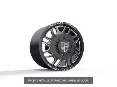 best seller speciality forged dually wheels 3D Model Collection 3D Model Pack