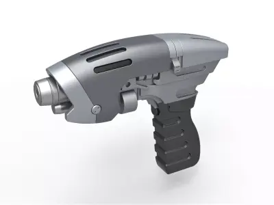 Starfleet phaser pistol from Star Trek Enterprise TV series 3D model