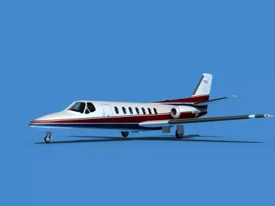 Cessna Citation V 560 Encore V07 3D model