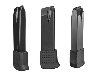 20 Round Magazine Low-poly 3D model
