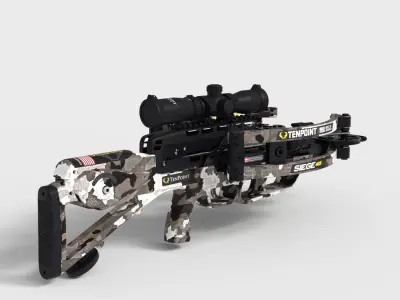 Tenpoint Siege Crossbow Low-poly 3D model
