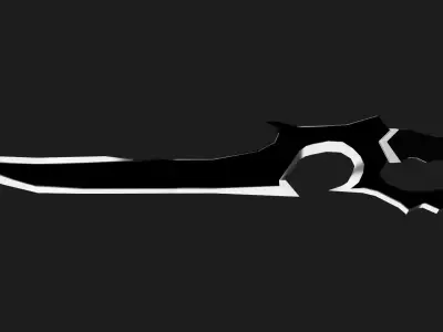 dragger model  Low-poly 3D model