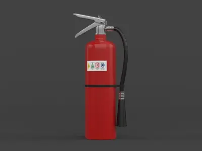 Fire Extinguisher 3D model 23
