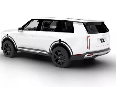 Kia Telluride 2027 3d model 3D model