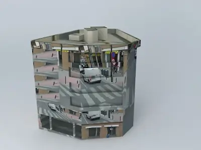 Building San Vicente Free 3D model
