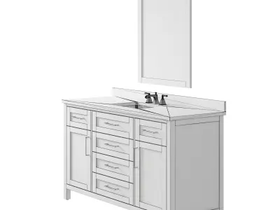OVE Tahoe II 60 Vanity 3D model