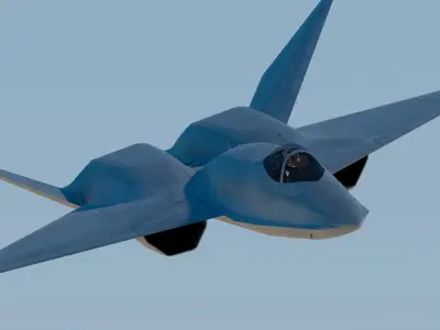 Northrop YF-23 3D model