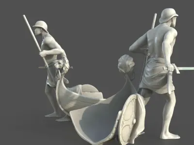  Viking Statue 