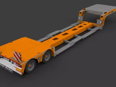 Gebr Recker SAN-A2-B1-C1-D1 3D model