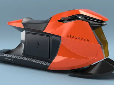  Searacer Jet Ski Orange 