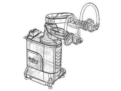 COLLABORATIVE ROBOT duAro2 Free 3D model