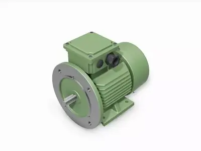 80 B35 Top IEC electric motor - 3D CAD model 3D model