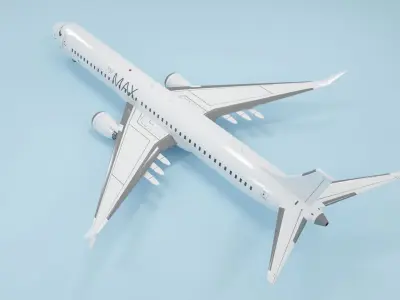 Plane 02 3D model