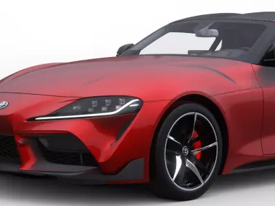 Toyota Supra GR 2020 3D model