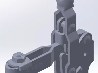 GP-1207-UBO clamp Free 3D model