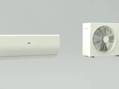 Aircon Split Type A1 3D model