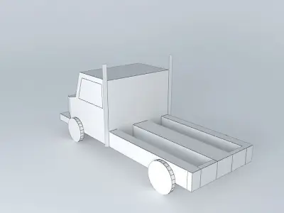TRUCK Free 3D model from CGTrader