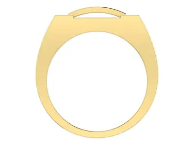Mens Dimond Ring 3D model