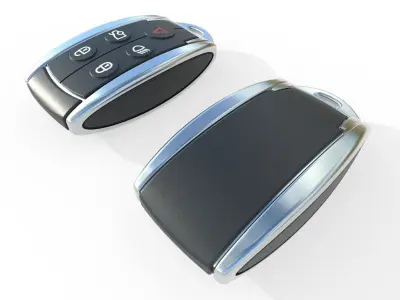 Car key Model 5 Low-poly 3D model