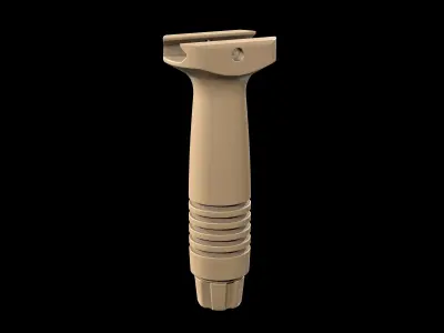 Knights Armament Forward Grip Vertical Grip Low-poly 3D model