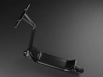 Electric Scooter 3D model purchase
