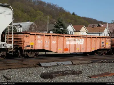 HO Norfolk Southern M-271 MOW Crosstie Gondola II 3D print model