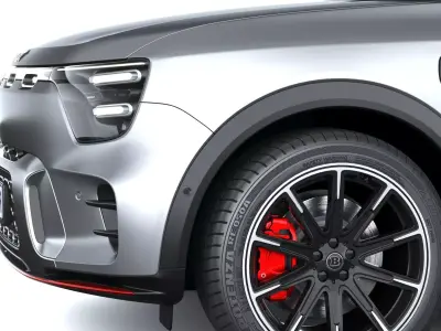 Smart 5 Brabus 2026 3D model