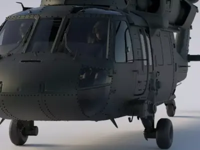 UH-60 Black Hawk 3D model