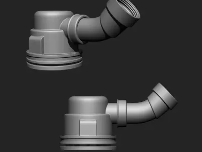Plumbing Parts IMM Brush Pack 21 in One Vol2 3D model
