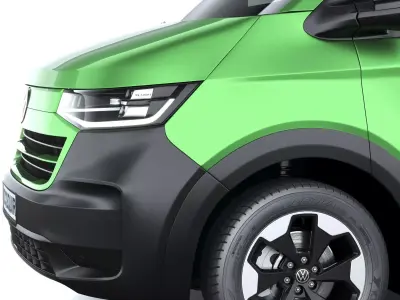 Volkswagen Transporter T7 Panamericana L2H2 2025 3D model