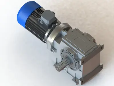 Motovario CB143UD1246270x1400000T132ML1 3D model