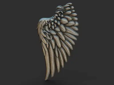 Angel Wing Keepsake DIY Cherub Wings 3D print model