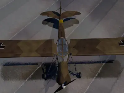 Fieseler Fi-156C-3 Storch 3D model