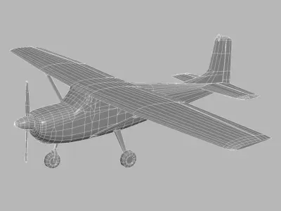 Cessna 175 Skylark Aircraft 3D model