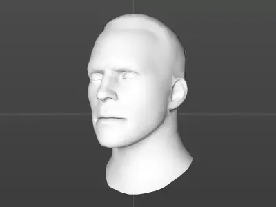 head test 3D model